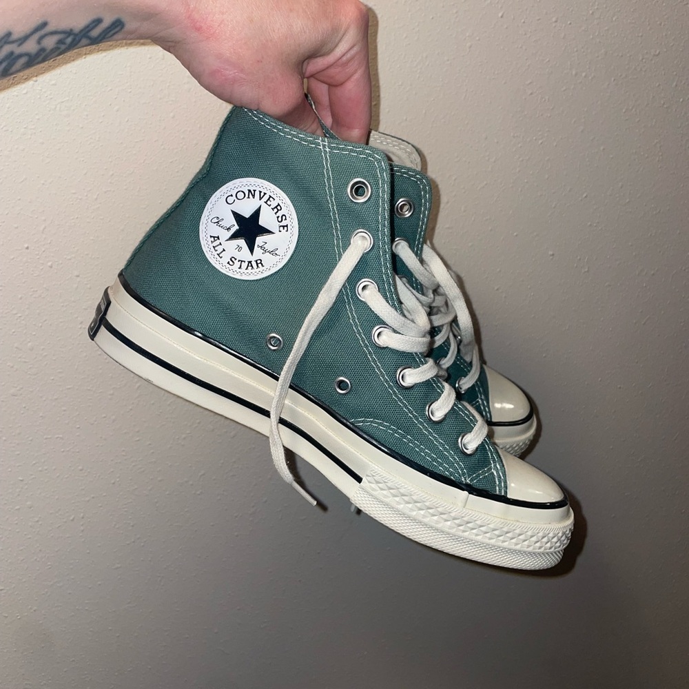 Upcycled chuck Taylor’s from free people